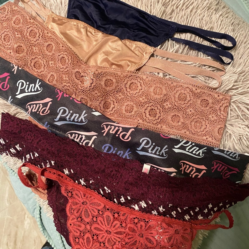 6 VS/PINK thongs/V-Strings
